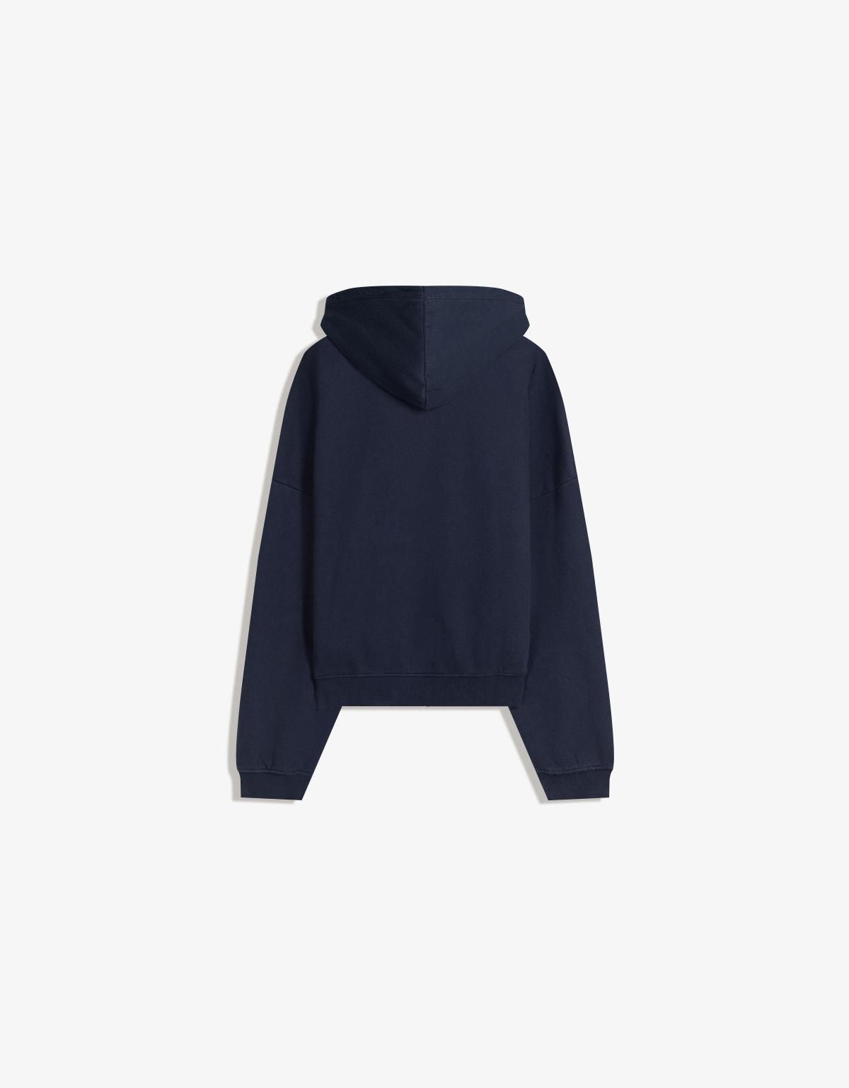 버쉬카 뉴욕 스타 프린트 네이비 후드티 7201/700 NAVY - 상세 이미지 2