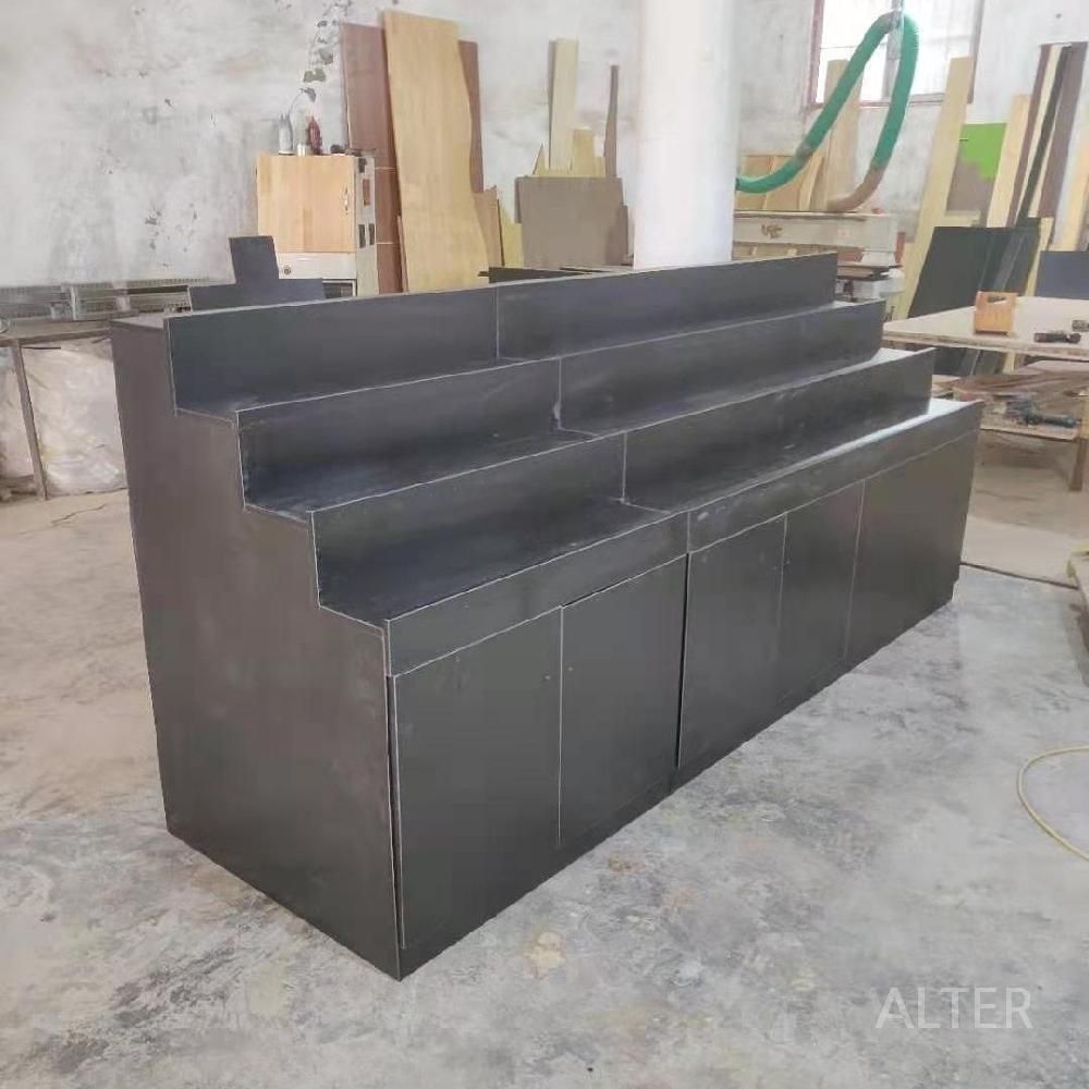 계단식 전시대 소품 다용도 매대 디스플레이 진열대 2단 1000x500x900mm - 상세 이미지 3