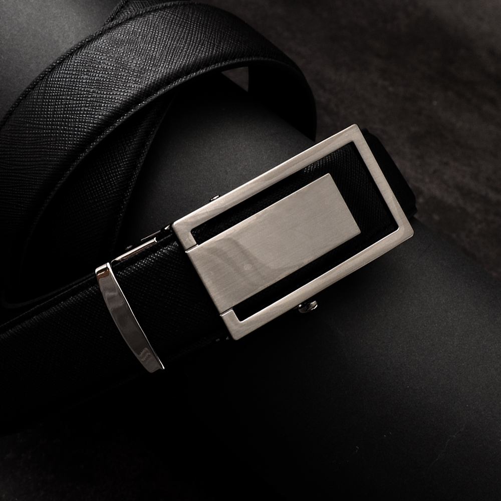 남자 가죽벨트 자동벨트 버클 모던심플