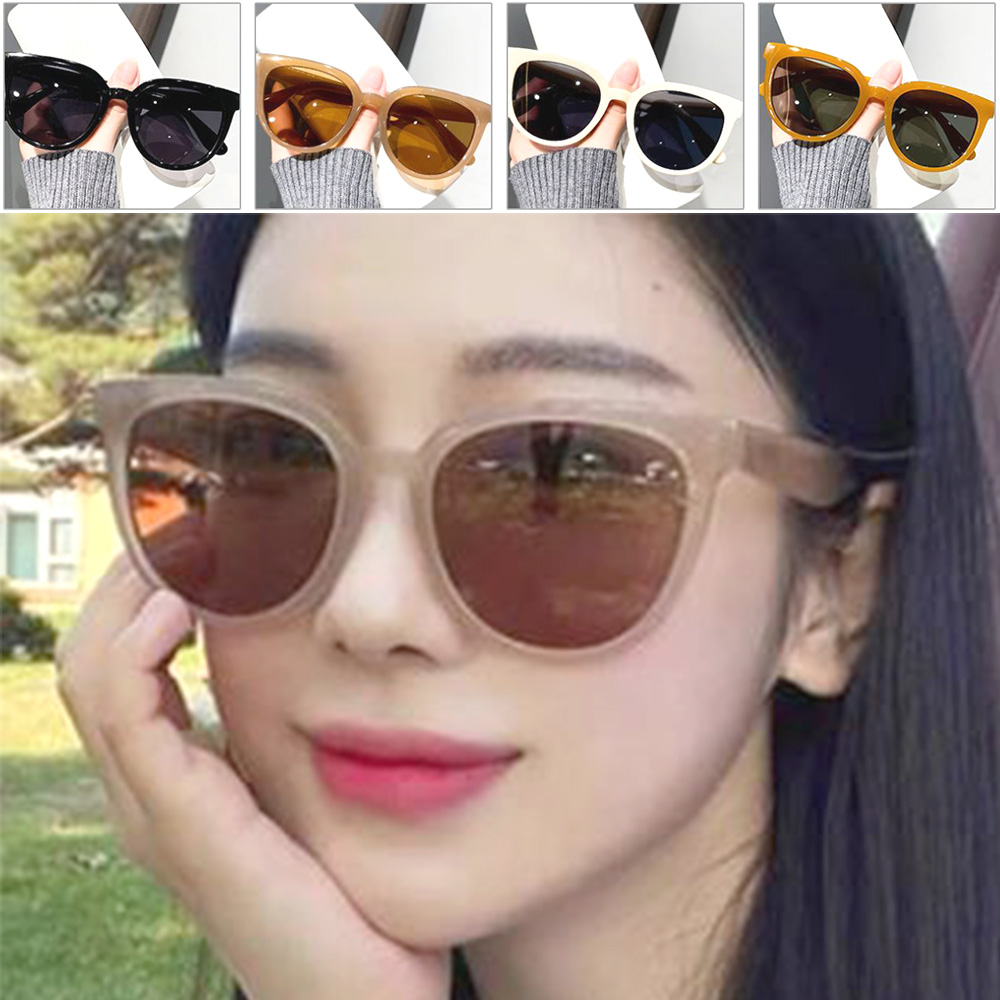 남녀 커플 선글라스 빈티지 뿔테 외출 패션 썬글라스 - 상품 이미지