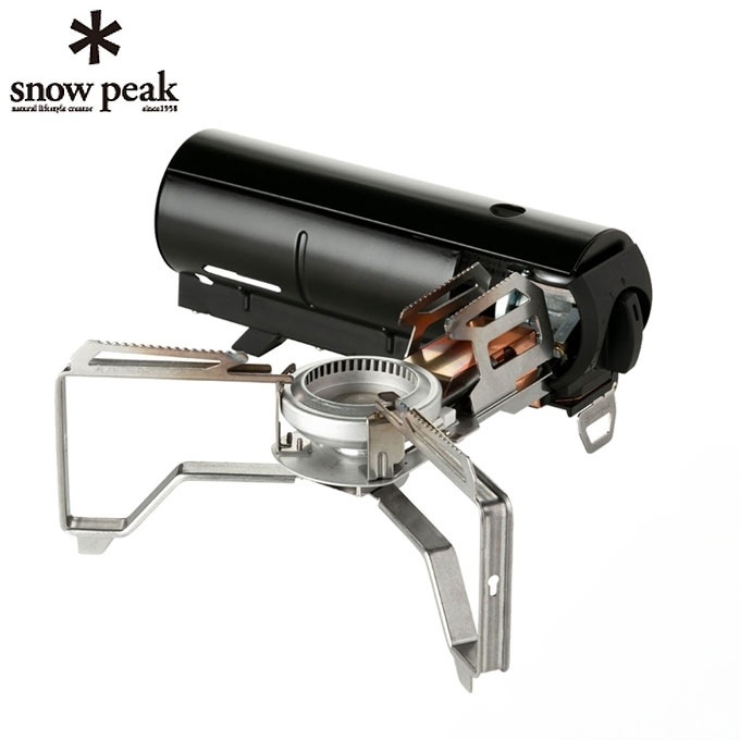 스노우피크 홈앤캠프 버너 GS-600BK 블랙 싱글버너 캠핑가스버너 휴대용가스렌지