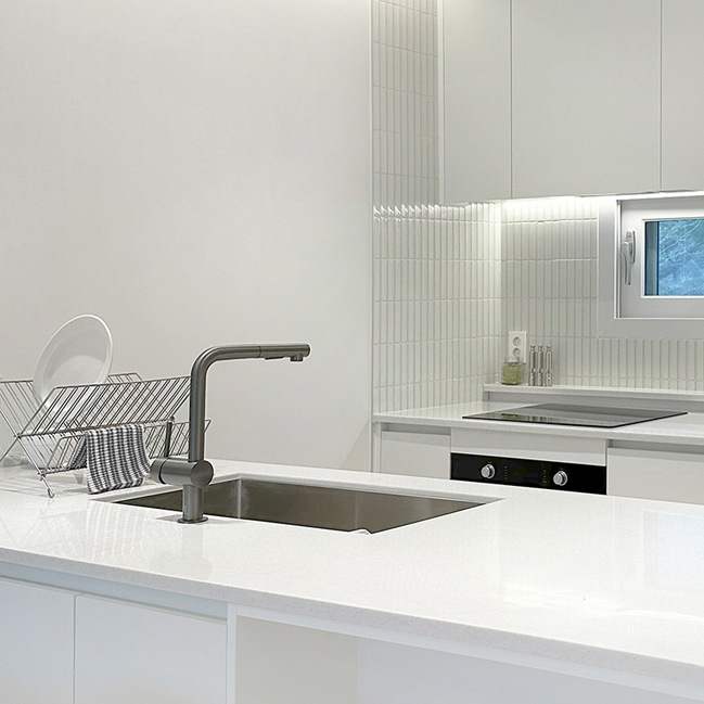 라우체 코인 무광 니켈 주방 싱크수전 코인51109L