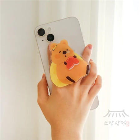 키키쿼카 맥세이프 아크릴 스마트톡 캐릭터스마트톡 캐릭터스마트폰거치대 스마트폰거치대 팬시