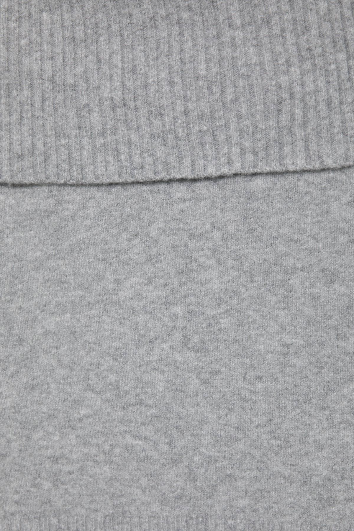 풀앤베어 소프트 오프숄더 니트 스웨터 7550/337 GREY MARL 이미지 6