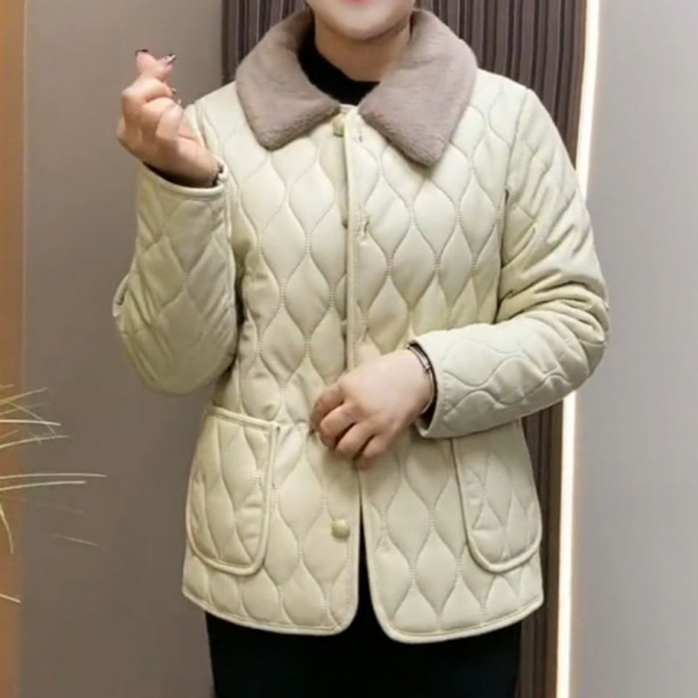 퀼팅 퍼자켓 퀼팅패딩 퀼팅점퍼 여성점퍼 누빔 - 상품 이미지