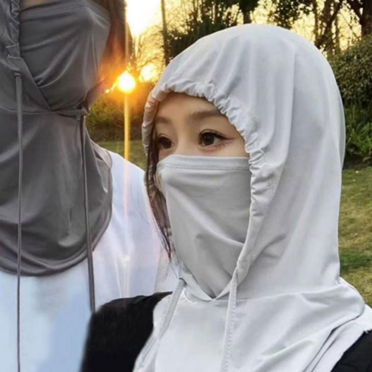 후드 넥가드 가리개 쿨 아이스 등산 낚시 올커버 - 메인 이미지