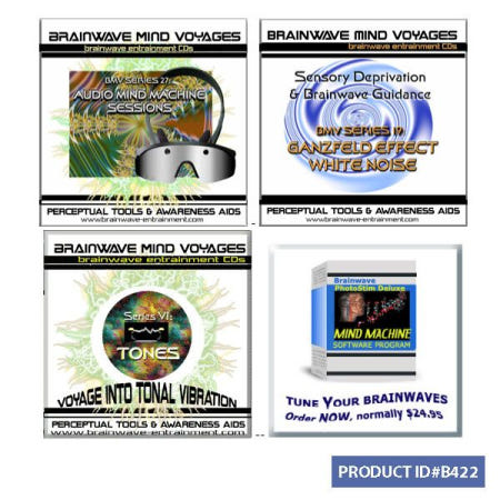 [해외](수입CD) 4 CD AUDIO MIND MACHINE KITAVS AUDIO VISUAL STIMULATIONBRAINWAVE TRAINING TECH