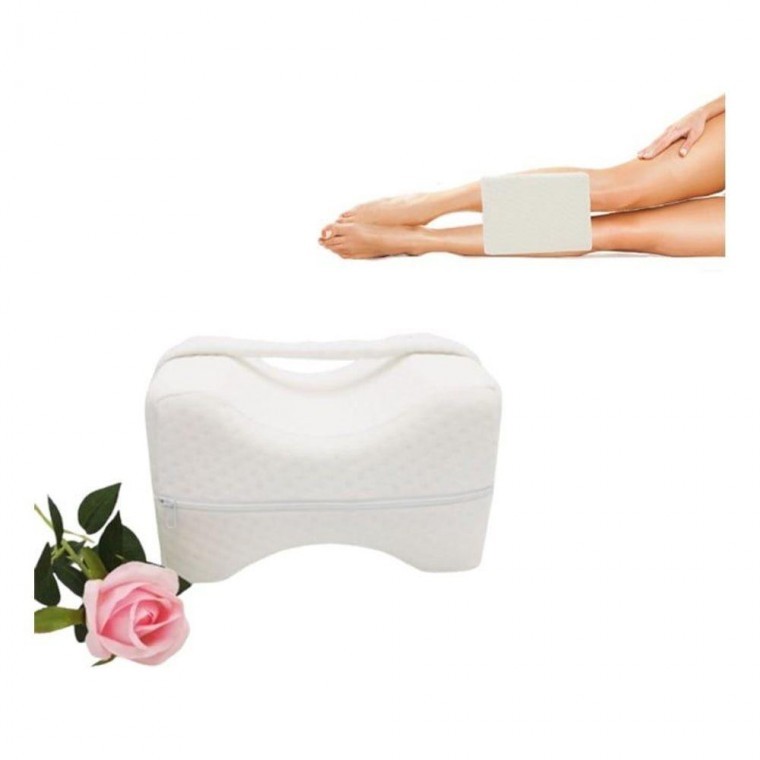 다리 쿠션 발 베개 1P 메모리 노인 욕창 방지 발쿠션 발올리기 발목 육창 환자 실버 - 상품 이미지