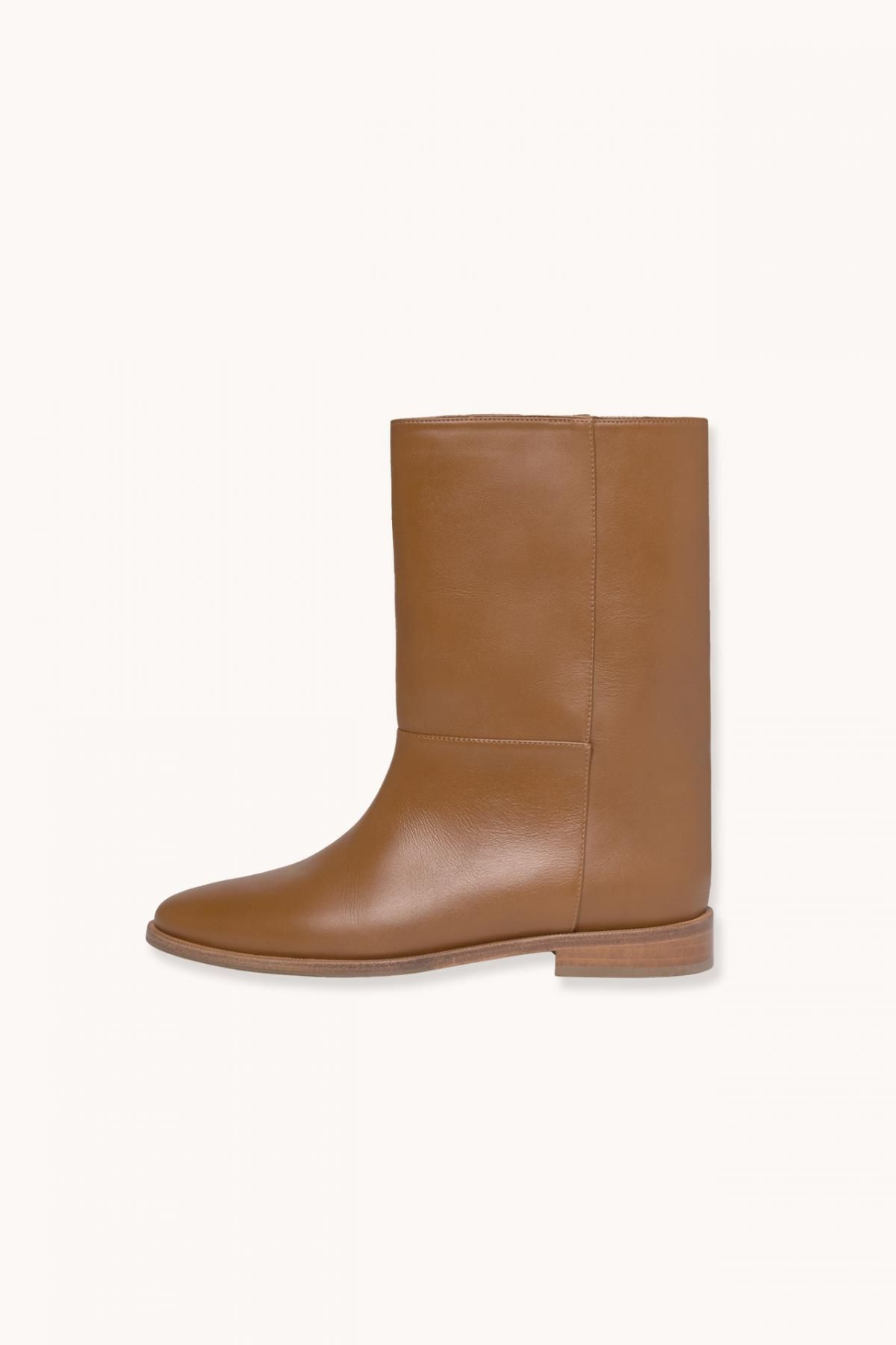 타이니코튼 클래식 브라운 미들 부츠 AW25-685-M06 ONE COLOR - 상세 이미지 3