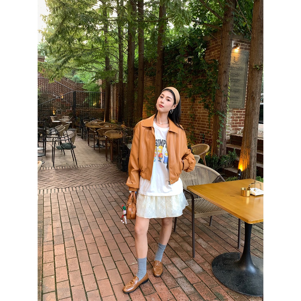 플라워 메쉬 밴딩미디스커트 예쁜 로맨틱 스타일 디자인 데이트룩 봄가을 크림화이트 이미지 6