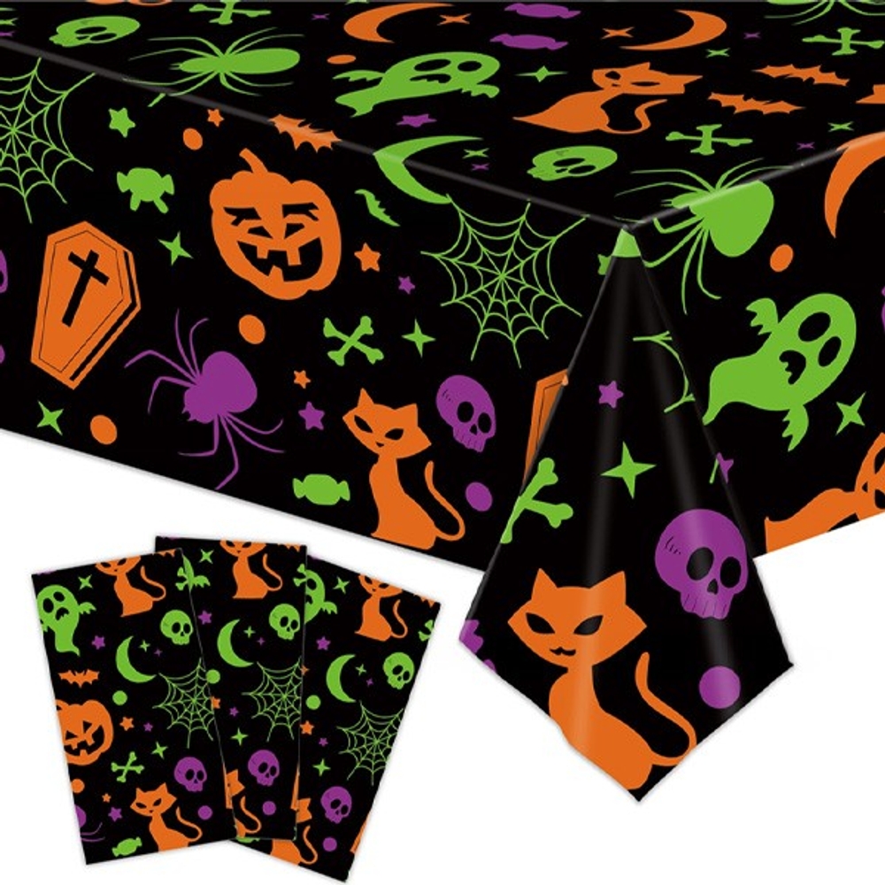 할로윈 일회용 식탁보 장식 일회용매트