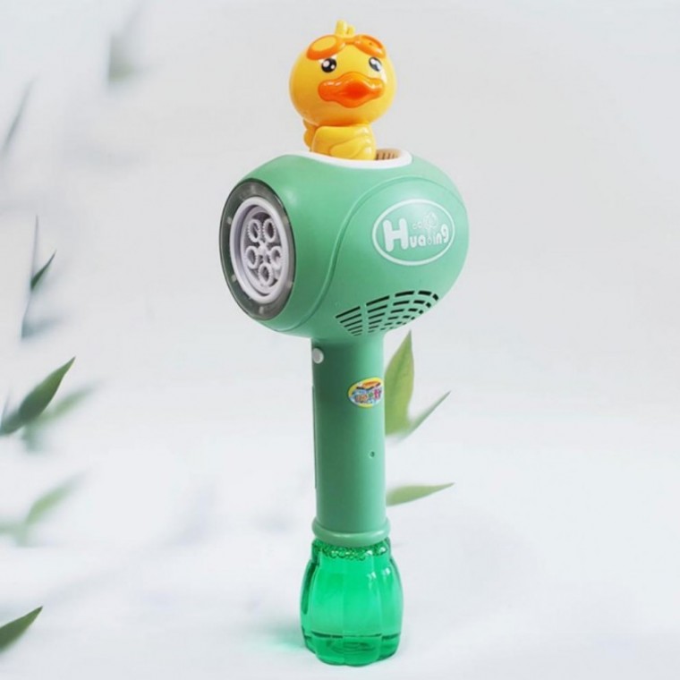 버블건 자동 비눗방울 장난감 놀이 어린이 LED - 메인 이미지