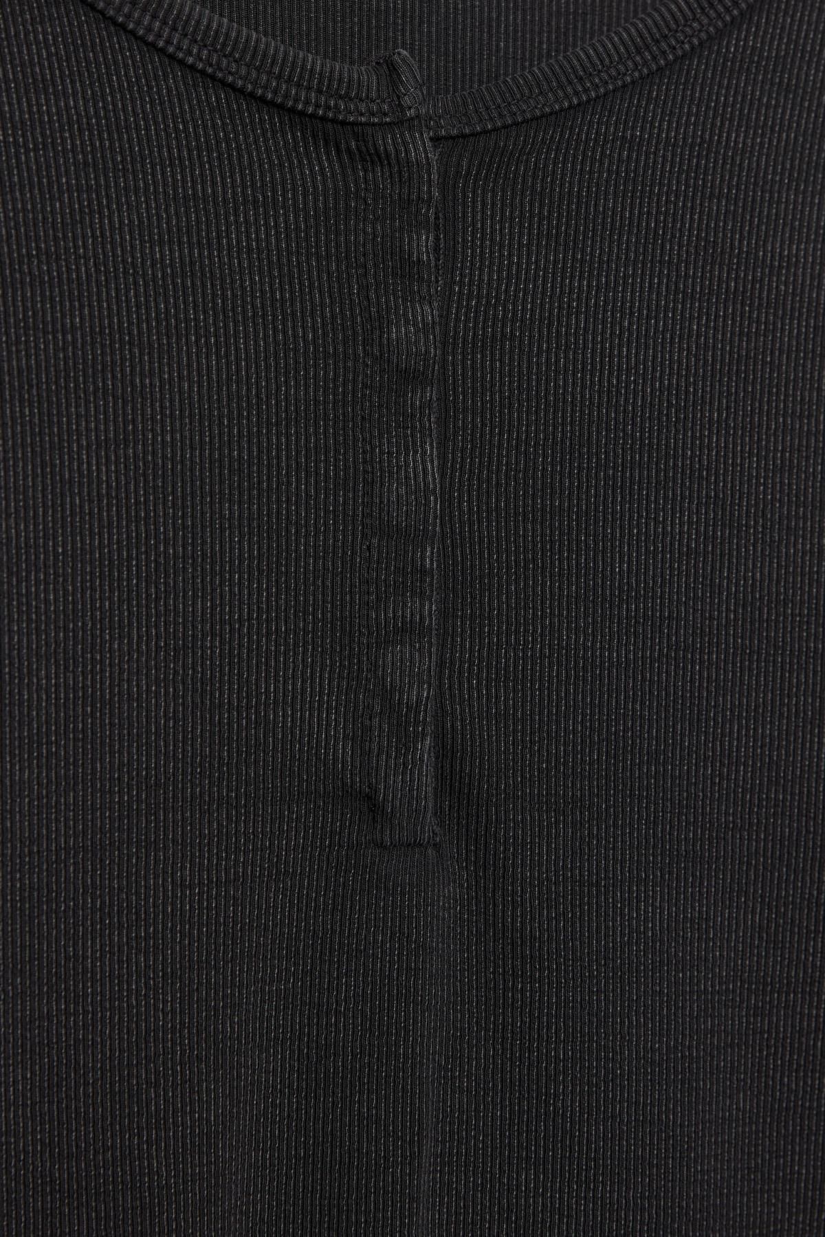 풀앤베어 베이직 스트레치 코튼 헨리넥 긴팔 티셔츠 7152/330 ANTHRACITE GREY 이미지 7