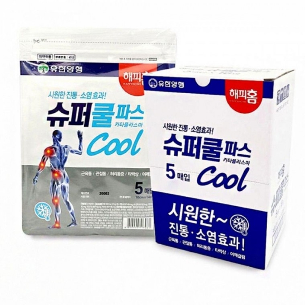 쿨파스 무릎 근육통 관절통 붙이는 패치 - 메인 이미지
