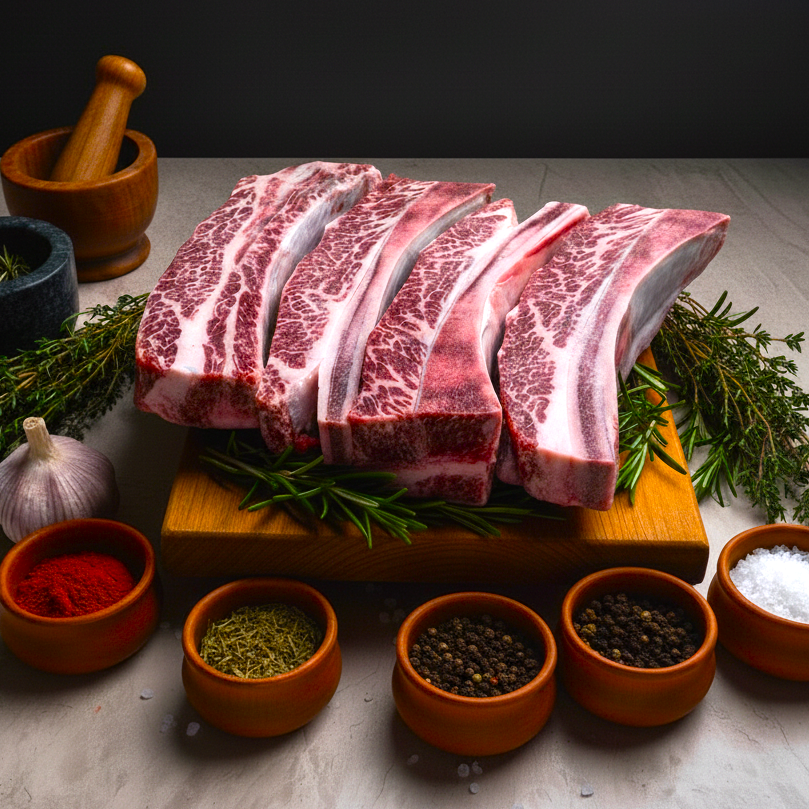 블랙앵거스 우대갈비 la갈비 비프립 꽃갈비 미국산 소고기 프라임 600~700g 이미지 3