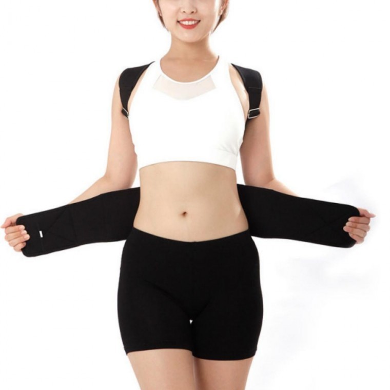 허리 등 보호대 바른자세 등보호대 허리보호대 허리밴드 - 메인 이미지