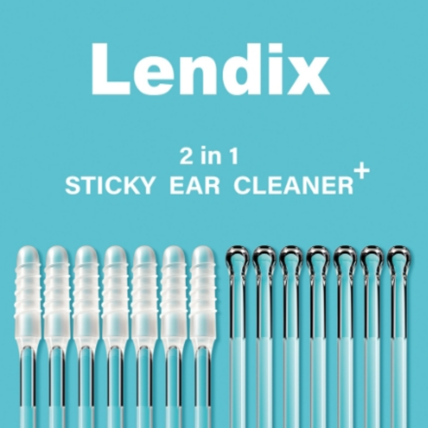 Lendix(렌딕스) 점착식 귀이개 귀후비개 끈끈이 면봉 귀청소