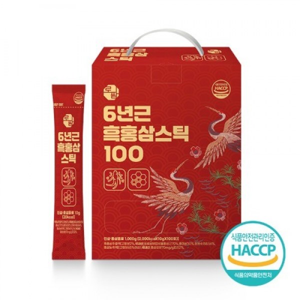 스틱 홍삼 6년근 답례품 데일리 건강 식품 부모님 수험생 선물 100포 - 상세 이미지 2