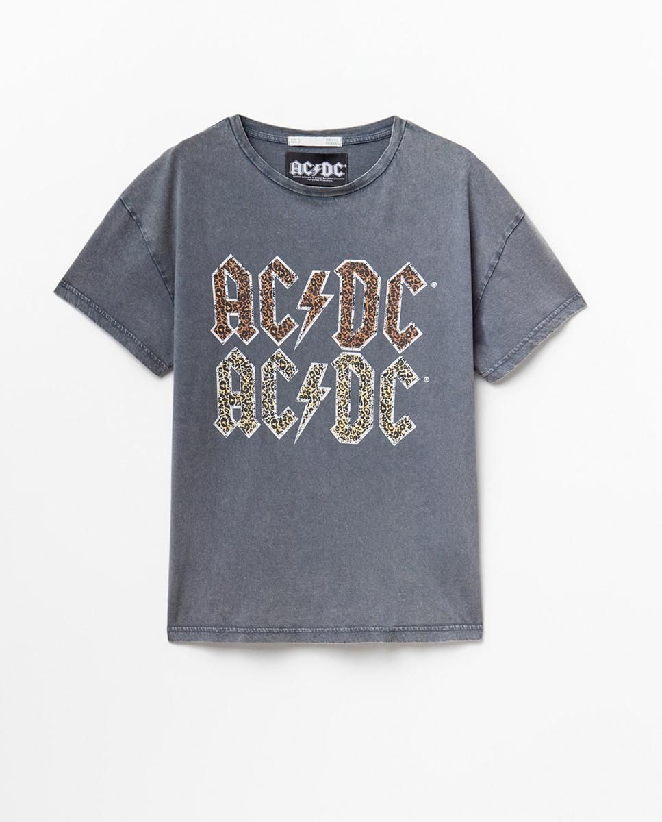 스페라 빈티지 ACDC 반팔 티셔츠 58460610411 GRIS OSCURO - 상품 이미지