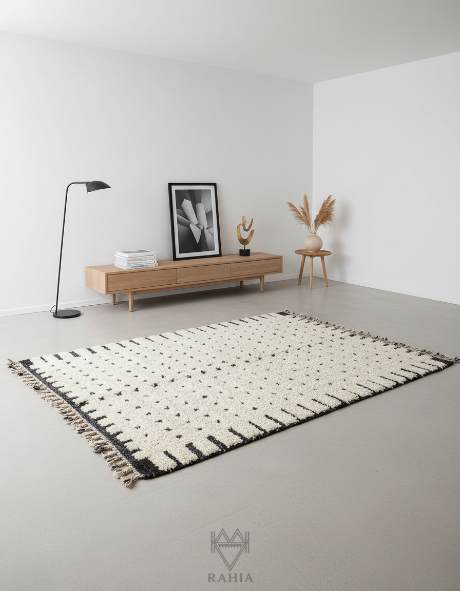 라히아 모로칸러그 모로코러그 양털 양탄자