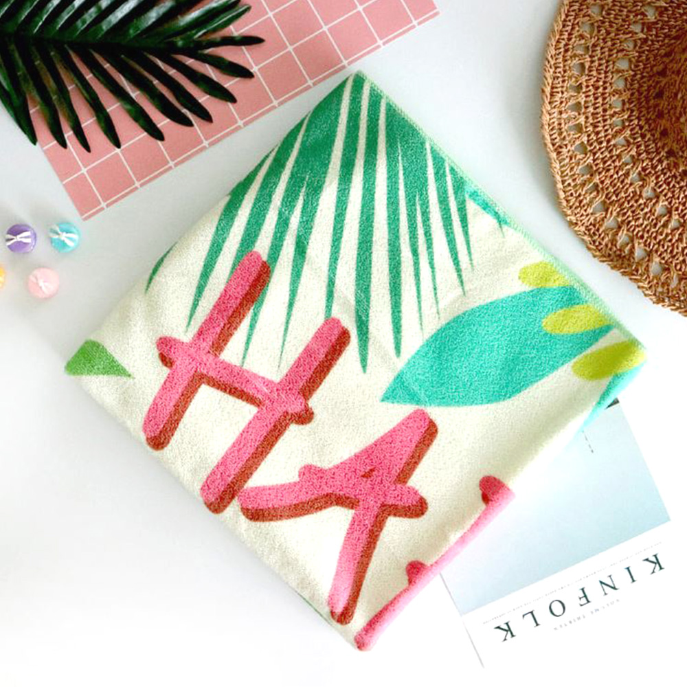 바캉스 극세사 비치타올 다용도 해변 물놀이 수건