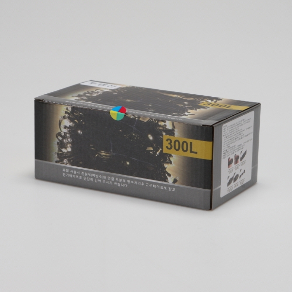 LED 트리구 300구 연결형 DC24V 투명선 4색 RGB 크리스마스 트리 전구 - 상세 이미지 5