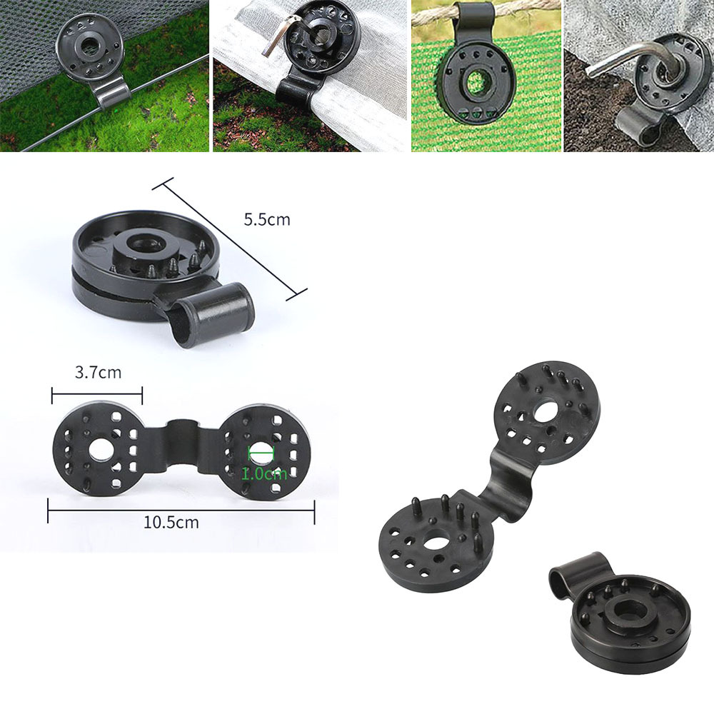 그물망 클립 집게 10개입 차광막 메쉬 천 커튼 가림막 고정핀