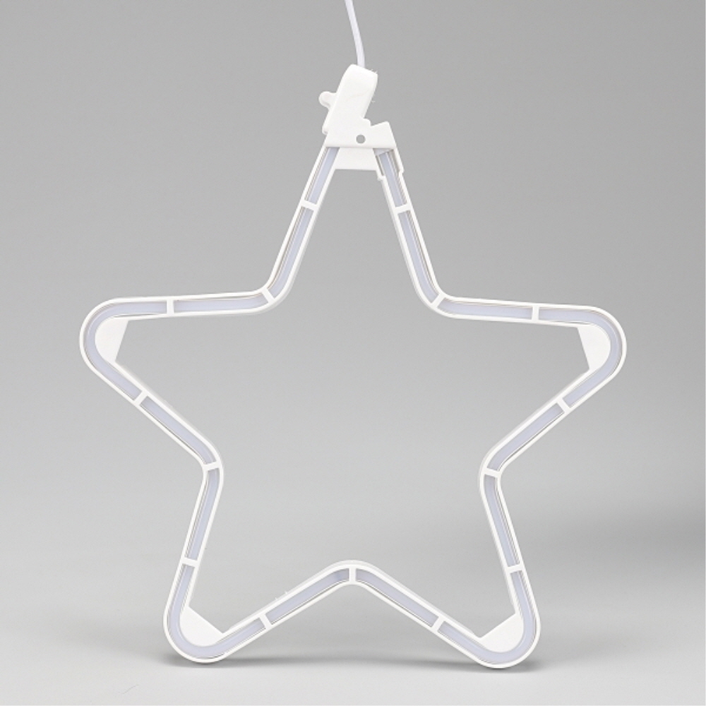 LED 네온플렉스 별 DC24V 30Cm 무점멸 전구색 크리스마스 트리 장식 - 상세 이미지 3