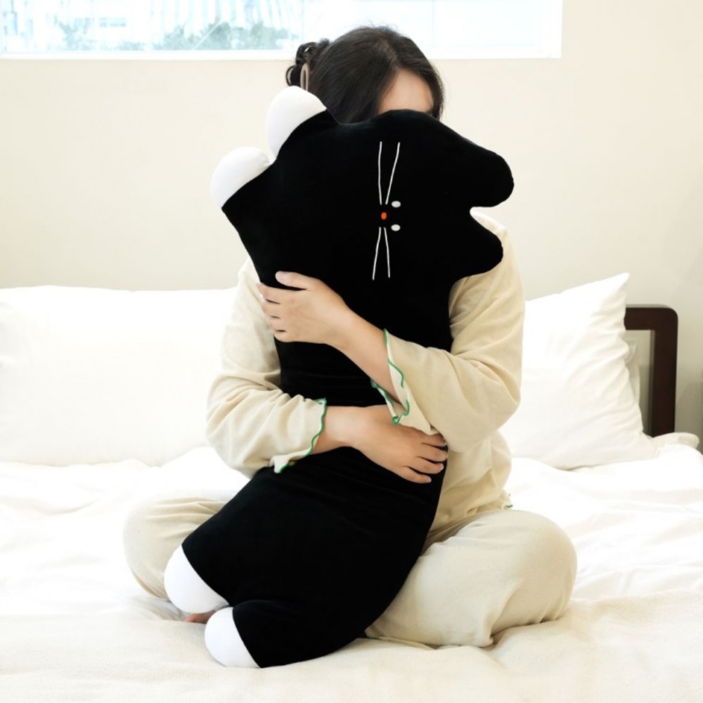 고양이 베개 바디 필로우 캐릭터 쿠션 인형 - 상품 이미지