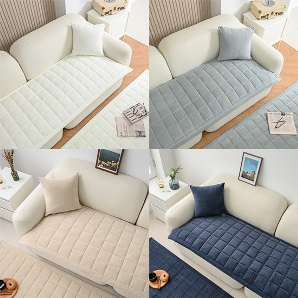 고밀도 극세사 쇼파패드 소파 커버