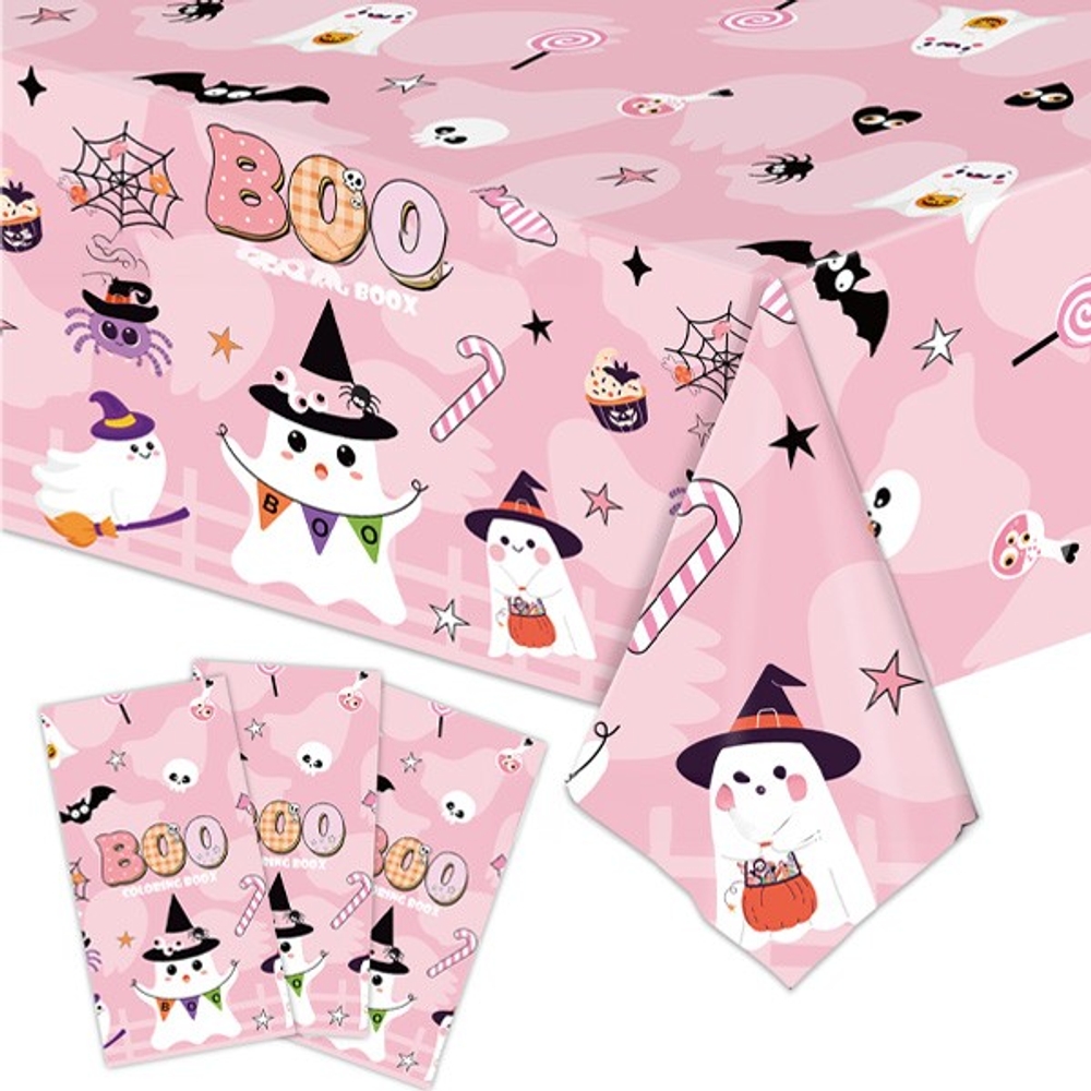 할로윈 일회성 식탁보 테이블 데코 커버