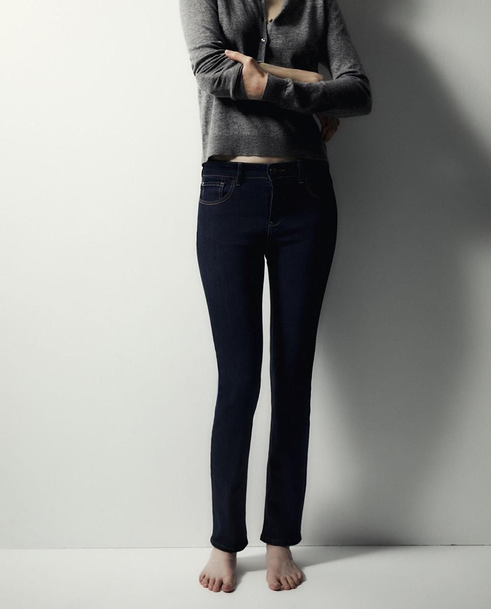 스페라 하이웨이스트 스키니핏 데님 청바지 58680300496 AZUL - 상품 이미지