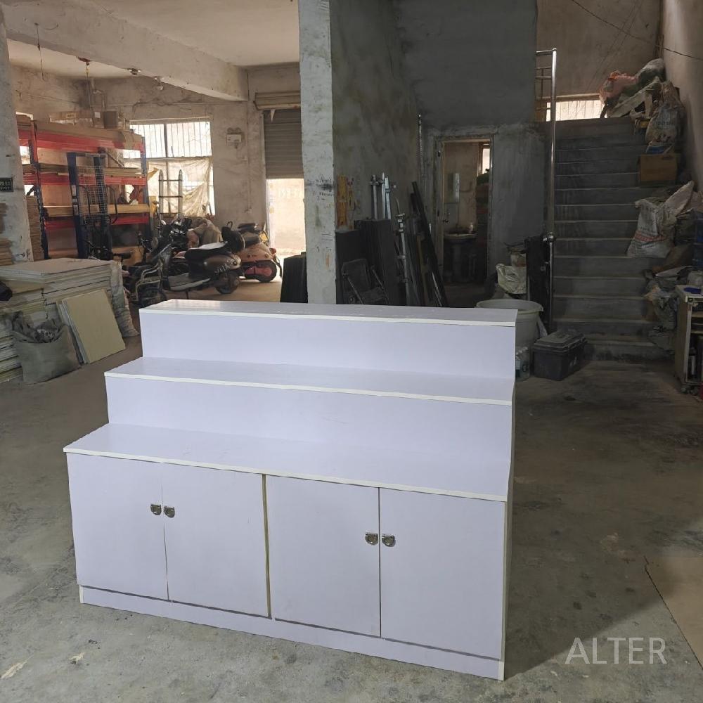 계단식 전시대 소품 다용도 매대 디스플레이 진열대 2단 1000x500x900mm - 상세 이미지 5