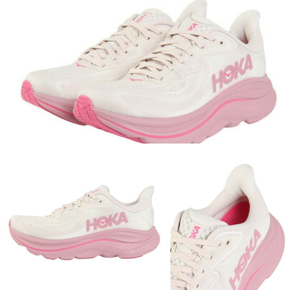 호카 클리프톤 10 1162031-RMD 여성 러닝화 크림 조깅화 쿠션 경량 데일리