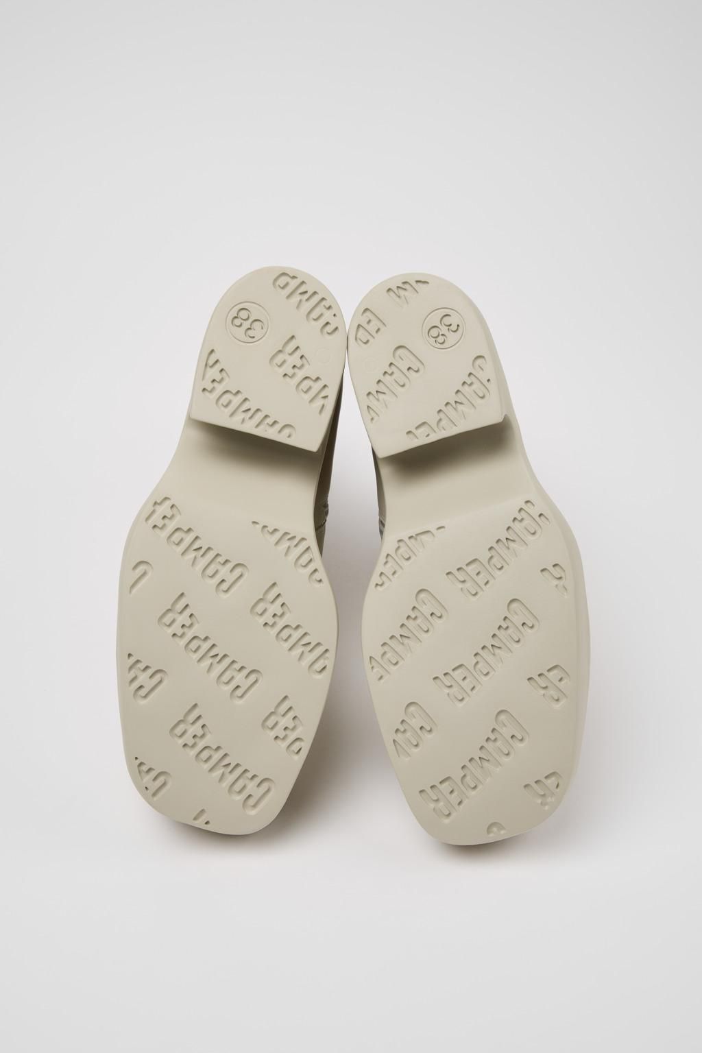 캠퍼 경량 베이지 플랫폼 미들부츠 Billie K400754-006 BEIGE - 상세 이미지 5