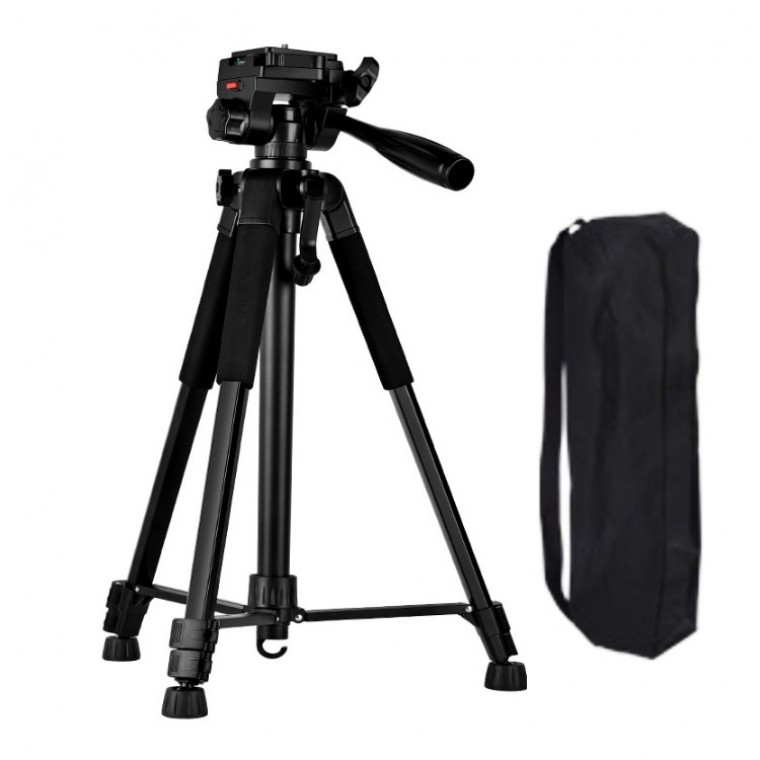 3단 알루미늄 삼각대 스마트폰 카메라삼각대 멀티트라이포트 최대 153cm 3절삼각대 - 상품 이미지