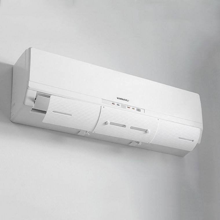 각도 조절 에어컨 바람막이 직풍 방지 계절 벽걸이 윈드윙 날개 신축형 가능 용품 생할