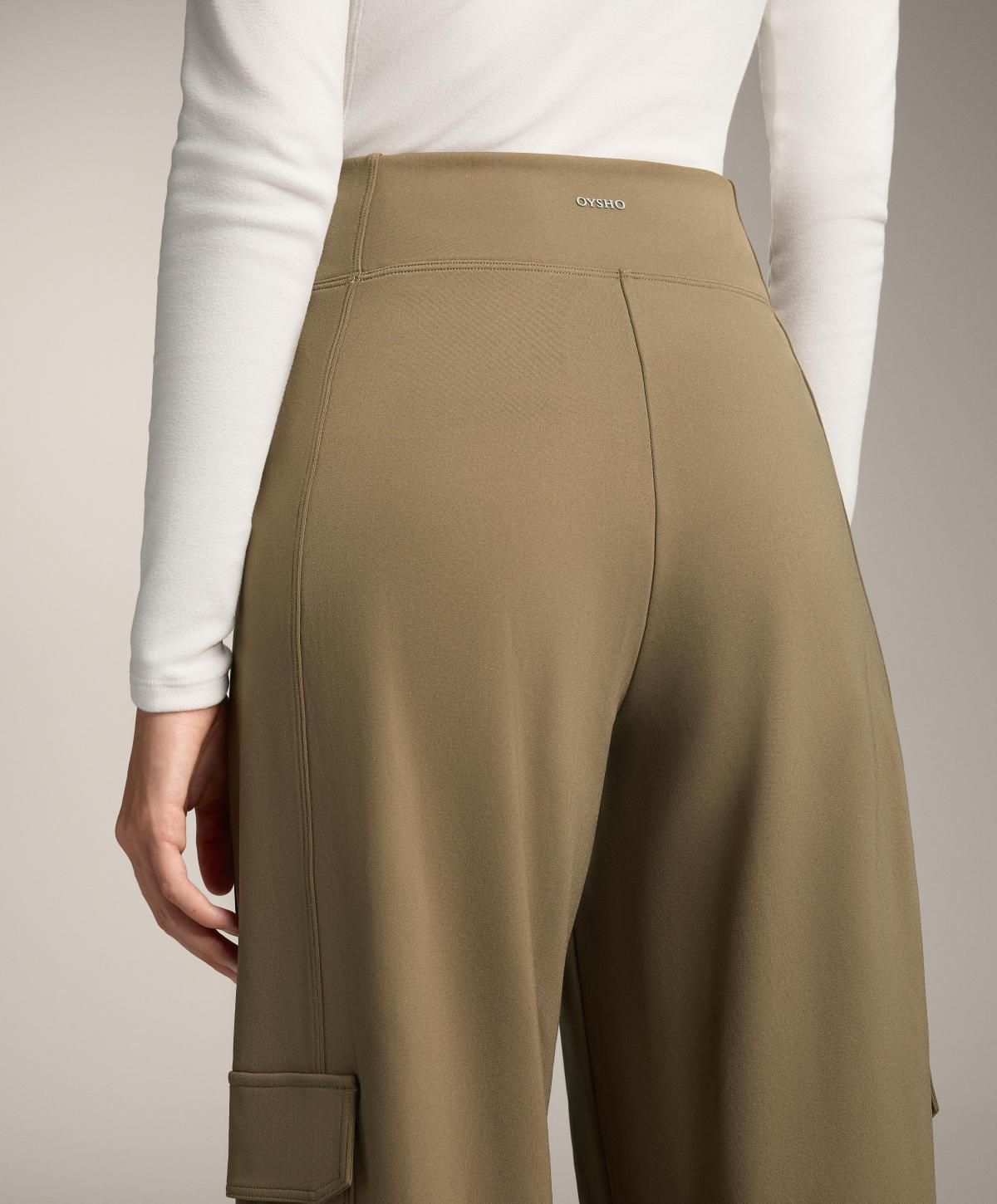 오이쇼 테크니컬 하이라이즈 와이드 카고 팬츠 4029/230 MILITARYKHAKI - 상세 이미지 5