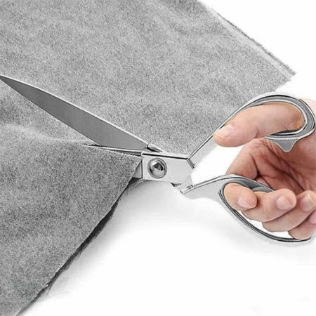MLStore 실버 스텐 원단 재단가위 26.5cm 커팅가위 제단가위