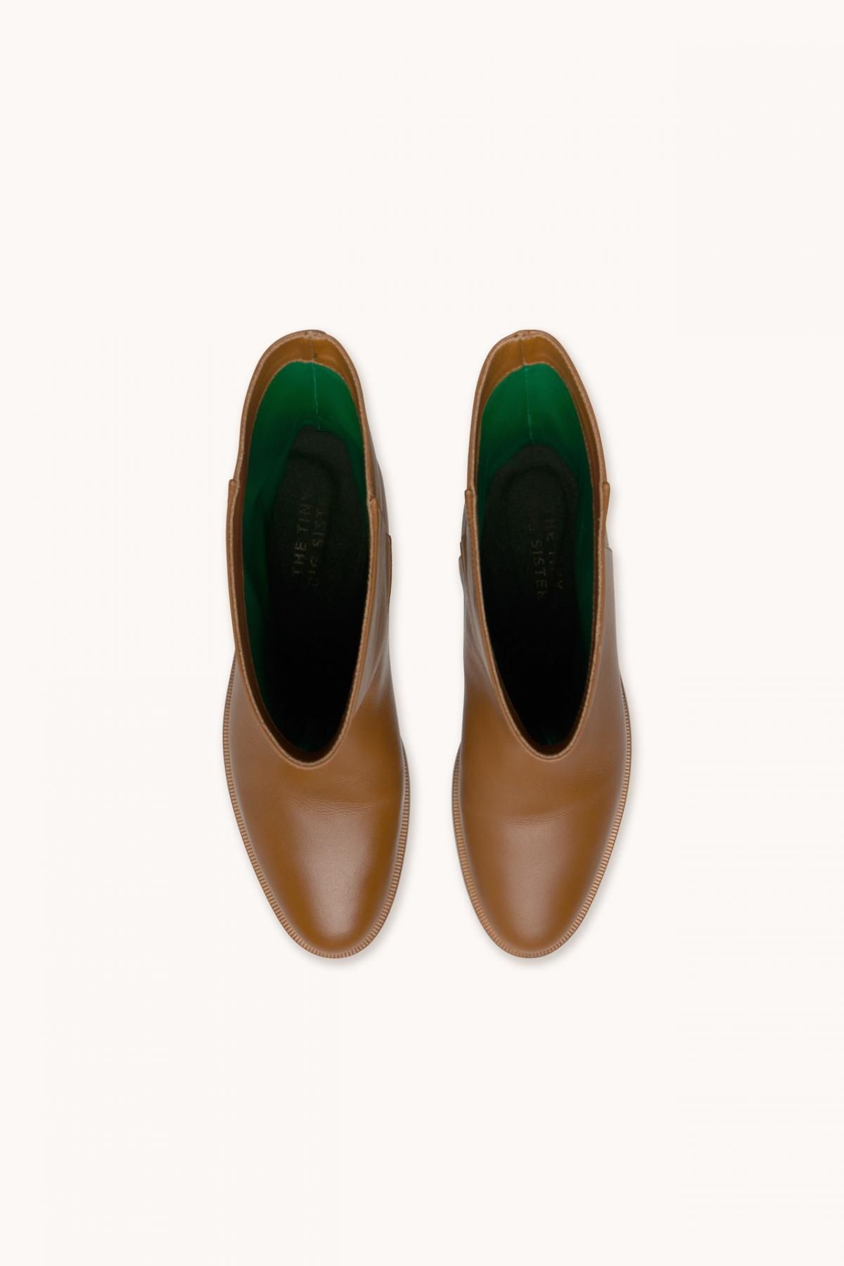 타이니코튼 클래식 브라운 미들 부츠 AW25-685-M06 ONE COLOR - 상세 이미지 5