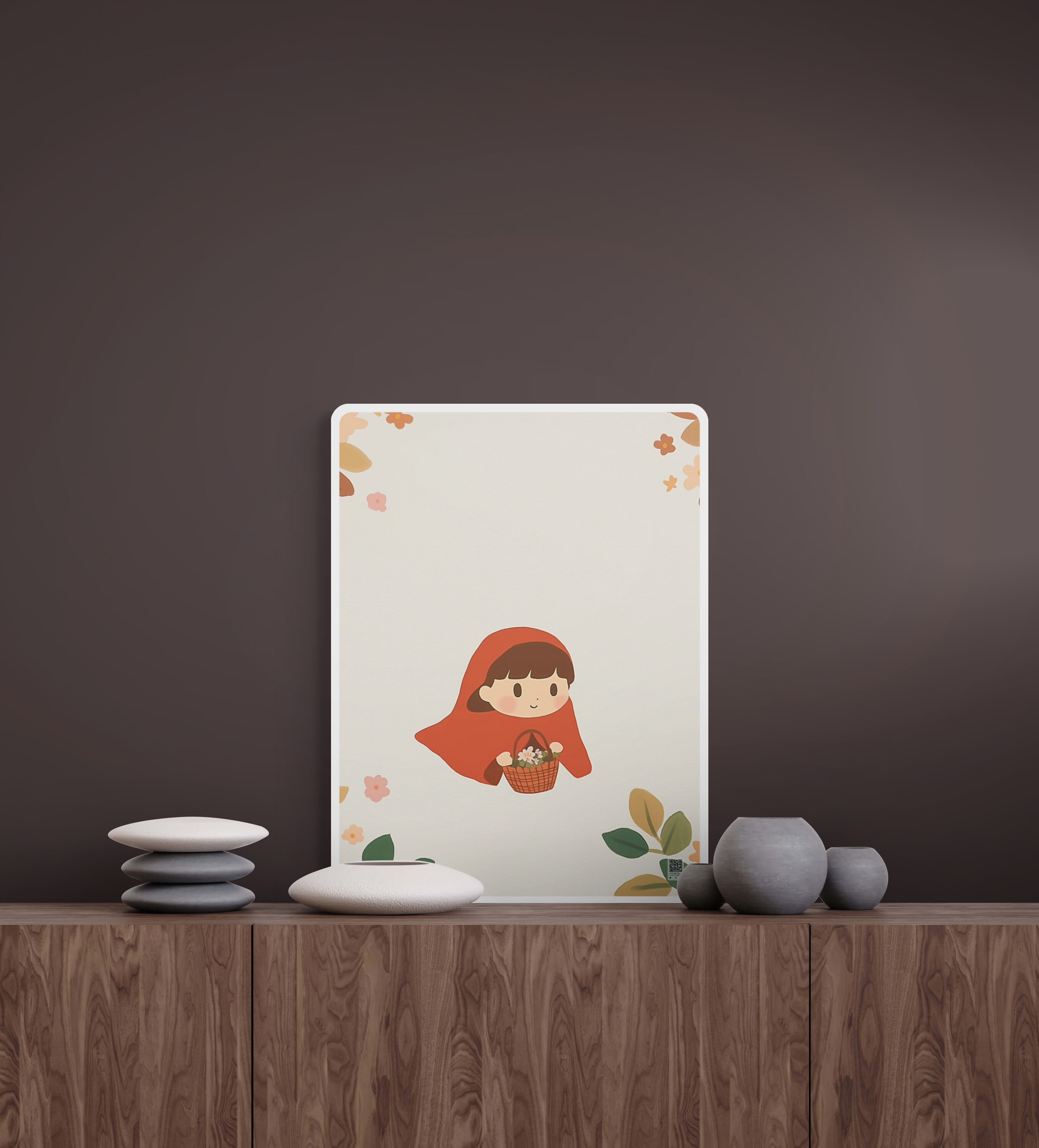 접이식테이블 꽃 동화 좌식 식물 미니 원룸 책상 보조 테이블 소형 48x72