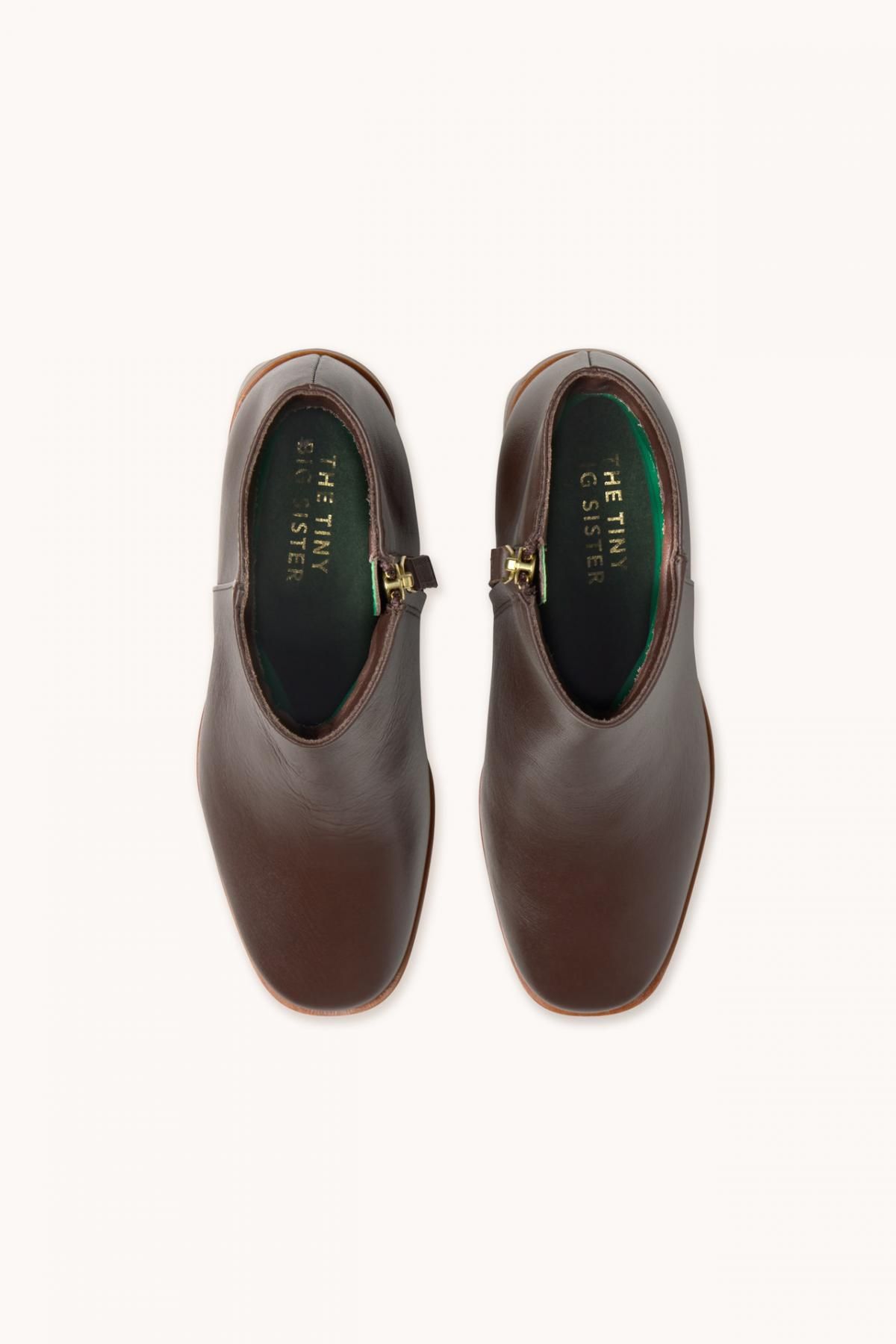 타이니코튼 트렌디 다크 브라운 앵클부츠 AW25-684-M05 ONE COLOR - 상세 이미지 5
