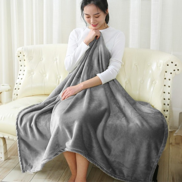 극세사담요 2종사이즈 무릎담요 가벼운이불 부드러운 담요 휴대용 담요 담요이불 극세사이불 블랭킷 - 메인 이미지