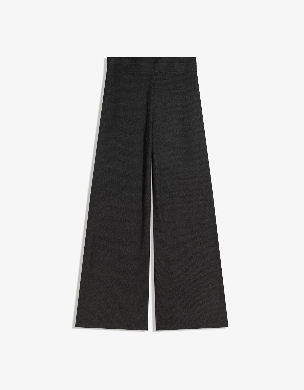 버쉬카 소프트 와이드 골지 니트 팬츠 5133/727 DARK GREY - 상세 이미지 2