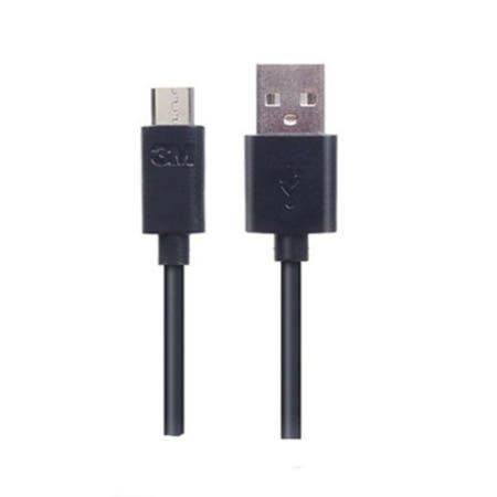 3M 이지캡케이블 마이크로5핀케이블 충전+전송용케이블3MCB-D100B 검정 1박스 100개