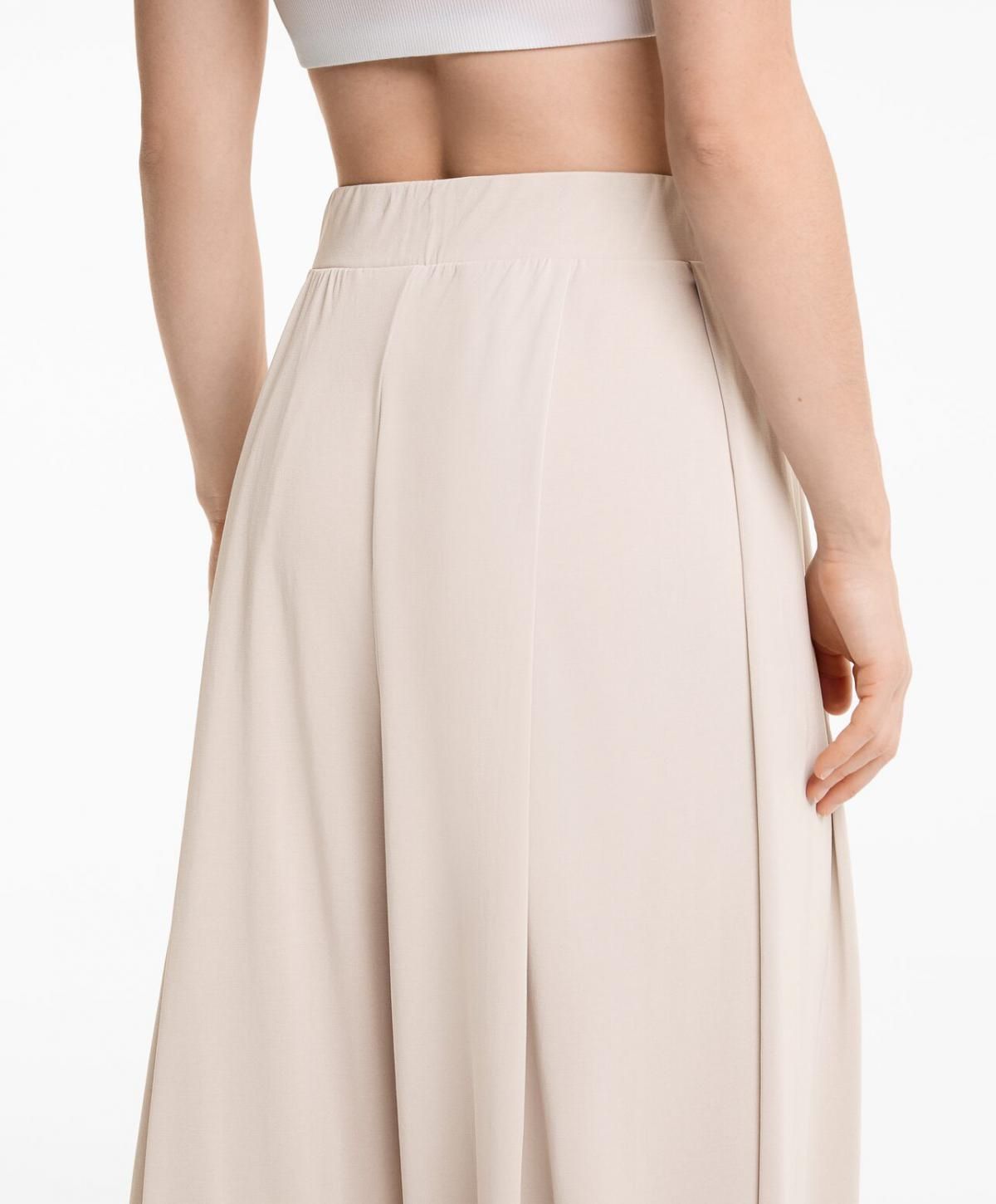 오이쇼 트렌디 와이드 플루이드 모달 블렌드 퍼프 팬츠 6240/555 PALEMINK - 상세 이미지 3