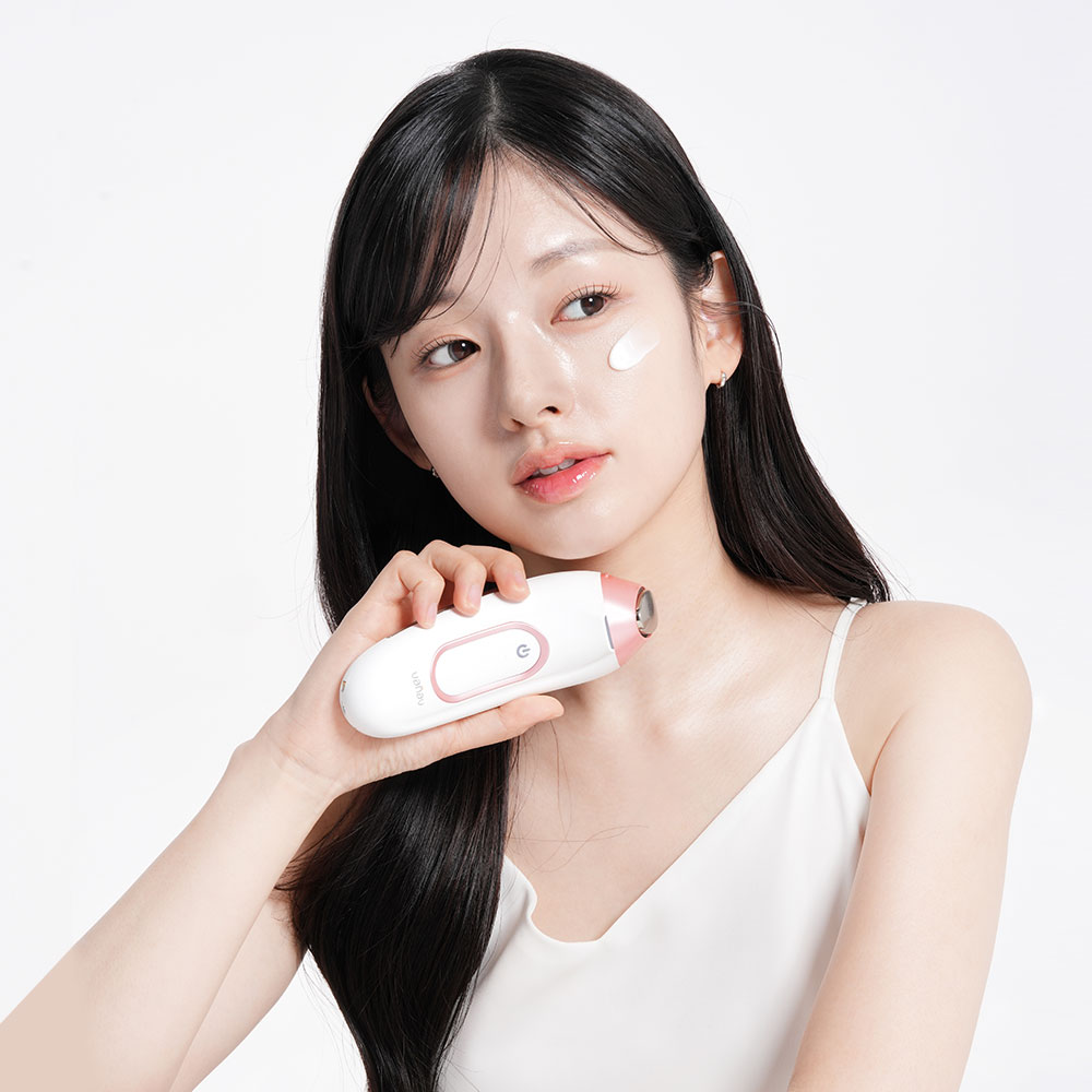 UP6  6in1 갈바닉마사지기 뷰티디바이스 홈케어 피부관리기 LED 진동 피부 마사지기 제품 이미지