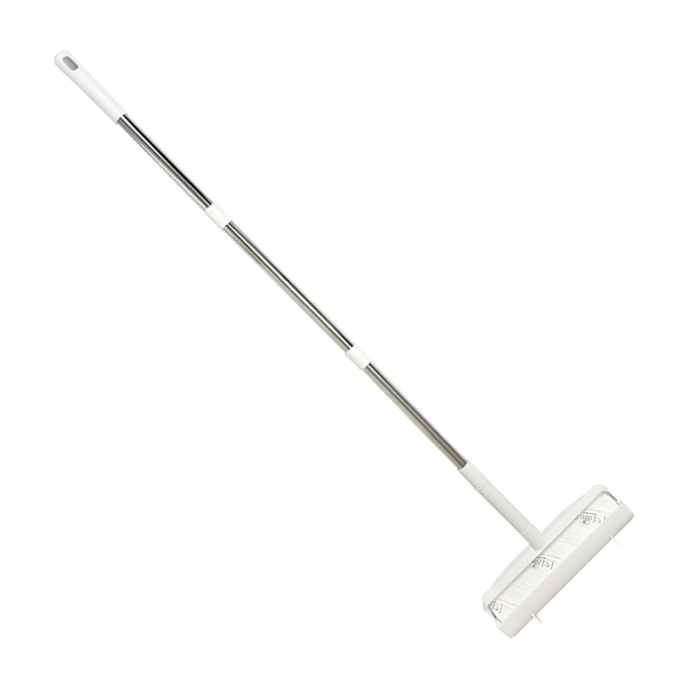 돌돌이 밀대 사선 테이프클리너 긴 청소기 롱핸들 리필 24cm