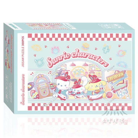 산리오 직소퍼즐 300피스 패스트푸드 판퍼즐 친구선물 자녀선물
