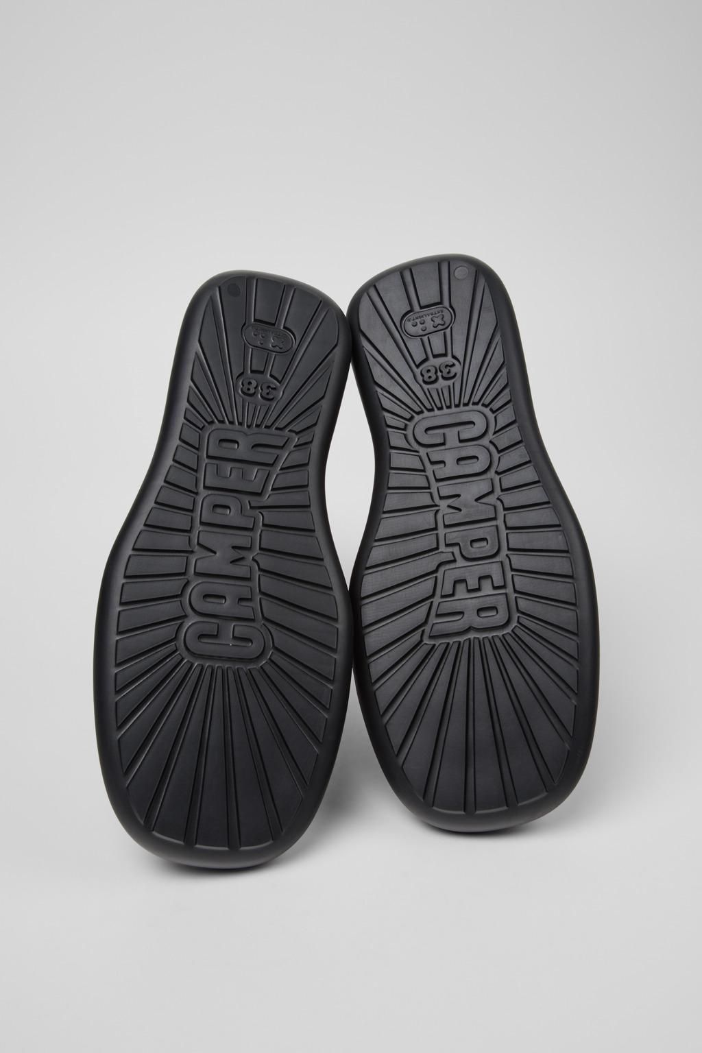 캠퍼 라이트웨이트 블랙 레더 앵클부츠 K400758-006 BLACK - 상세 이미지 5